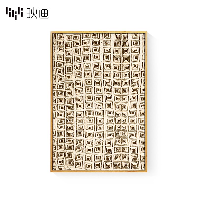 复古壁画室内装饰画怀旧客厅美式墙上挂画布艺现代简约大尺寸抽象图片