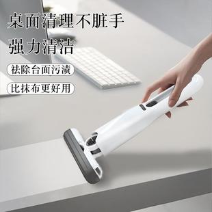 桌面迷你拖把多功能懒人手持海绵吸水拖把家用卫生间厨房拖把头三