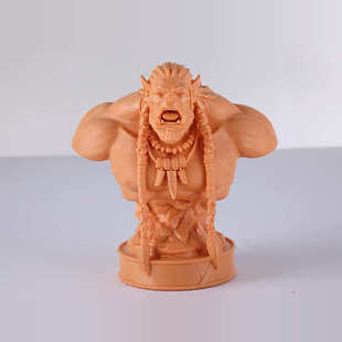 定制光固化红蜡3d代打印服务LCD高精度头雕手办定制人像GK模型