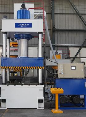 315吨500吨630吨四柱液压机金属冲压成型压力机定制油压机厂家