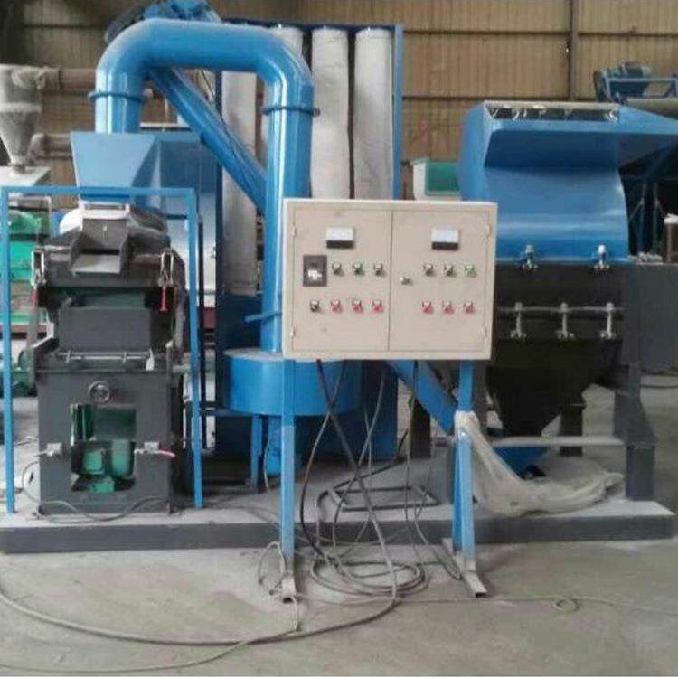 供应干湿铜线分离机 杂线数据线分离造粒机 废旧电缆线剥皮粉碎机