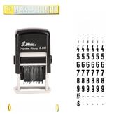 6位可手工调数字字母打码 新力回墨章S449翻转印9位 S409 机可订制