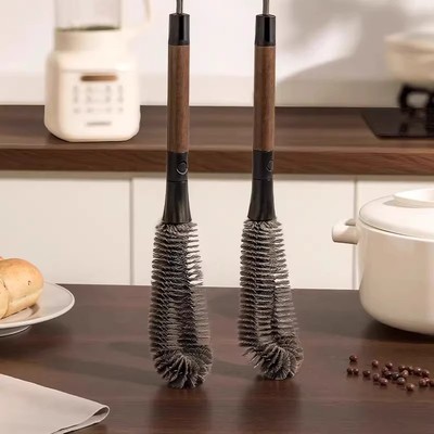 【下单立减50】不锈钢杯刷多功能二合一杯刷家用厨房用品清洁