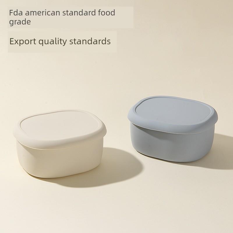 微波加热专用简易小饭盒椭圆形盖保鲜碗耐高温带盖上班族饭盒