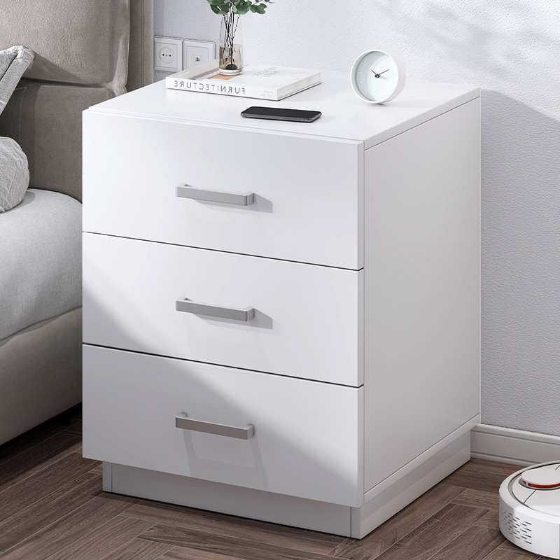 亿家达床头柜现代简约家用轻奢简易卧室床边小型置物架迷你收纳柜