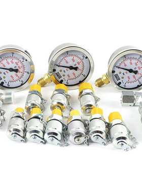 斯普锐德SPRD挖掘机测不锈钢测压表液压油测试先导机油进口压力表