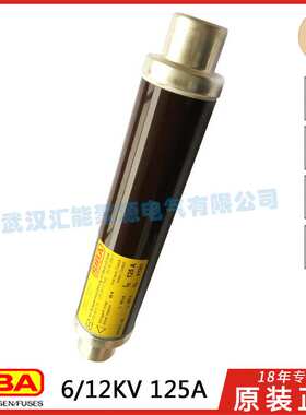 SIBA 6/12KV高压熔断器D-44534 3001213 63A 80A 100A 125A 160A*