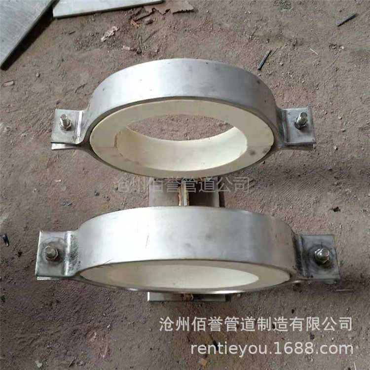 蛭石隔热保温滑动管托来图生产 WT-1弯头支座PT-1平管支托
