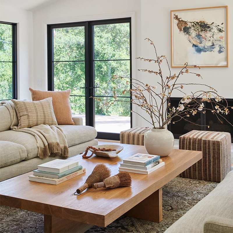 北欧全实木茶几家用客厅原木色简约茶几桌酒店公寓小户型茶几极简