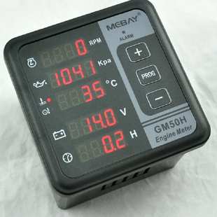 GM50H柴油发电机控制器数字多功能转速监测仪表GM50HRGM50REGM50C