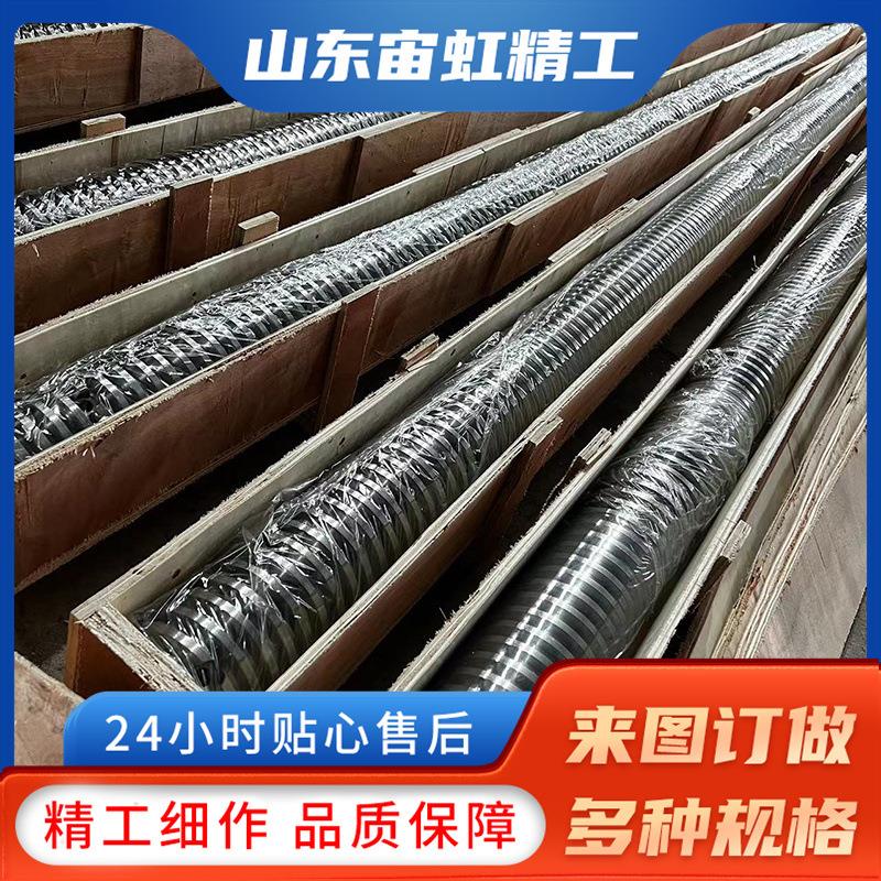 厂家销售大型正反牙高精度梯形丝杠全螺纹双头多头大型梯形丝杠
