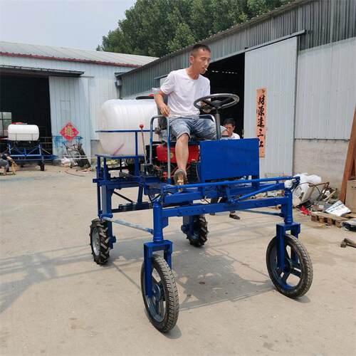 农用大棚喷车 四轮自走式喷雾机 蔬菜瓜果杀虫消毒打设备