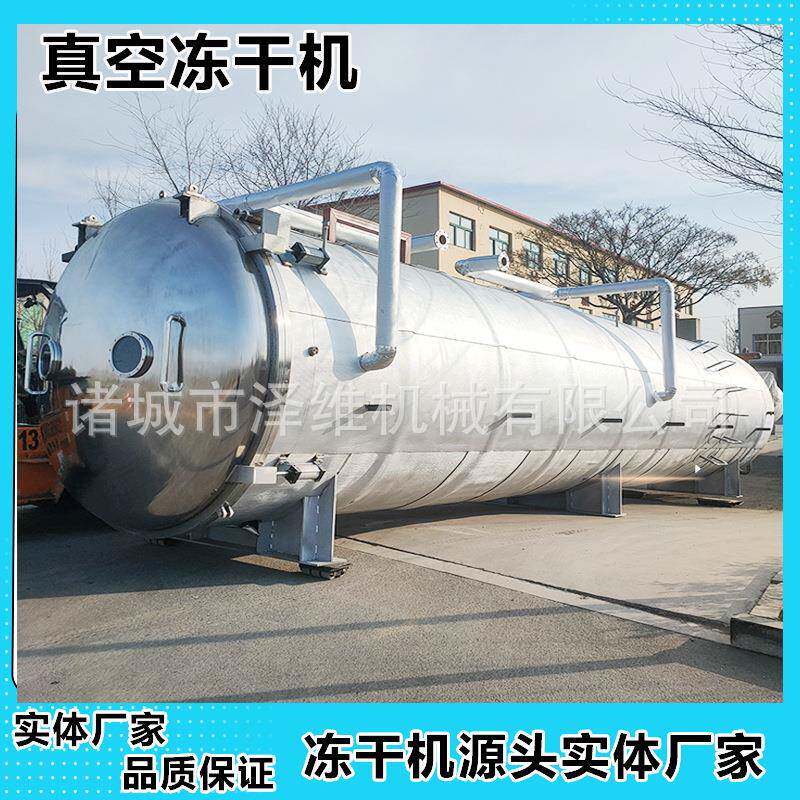 商用柠檬片真空冻干机 苹果片梨干真空冻干机 桂花槐花真空冻干机