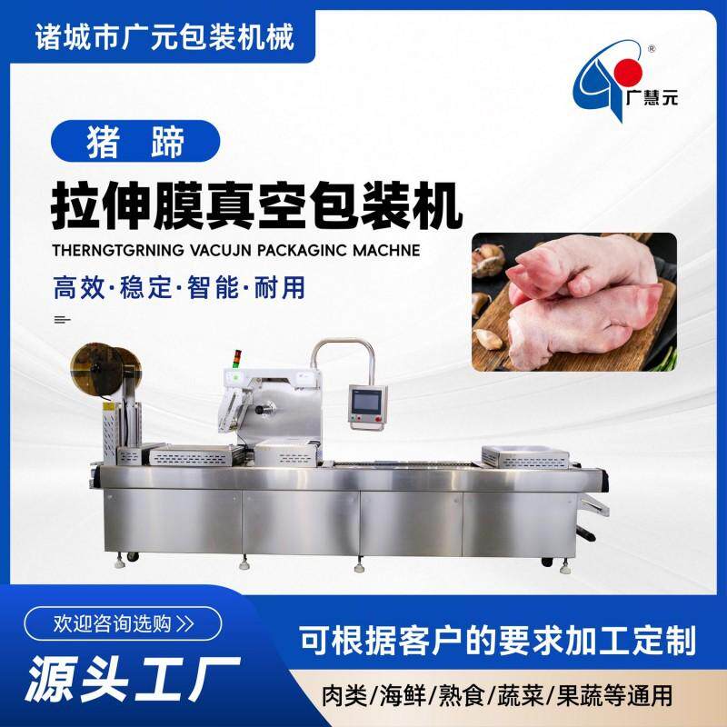 狮子头真空封口机 多功能包装机 香辣猪肝猪蹄拉伸膜真空包装机