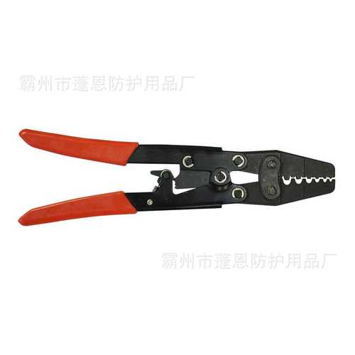 T-S6裸端子点压钳（日式)多功能电工接线压线钳棘轮裸端子压接钳