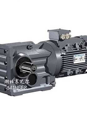 厂家直供K187R97减速机齿轮传动K157R107减速箱