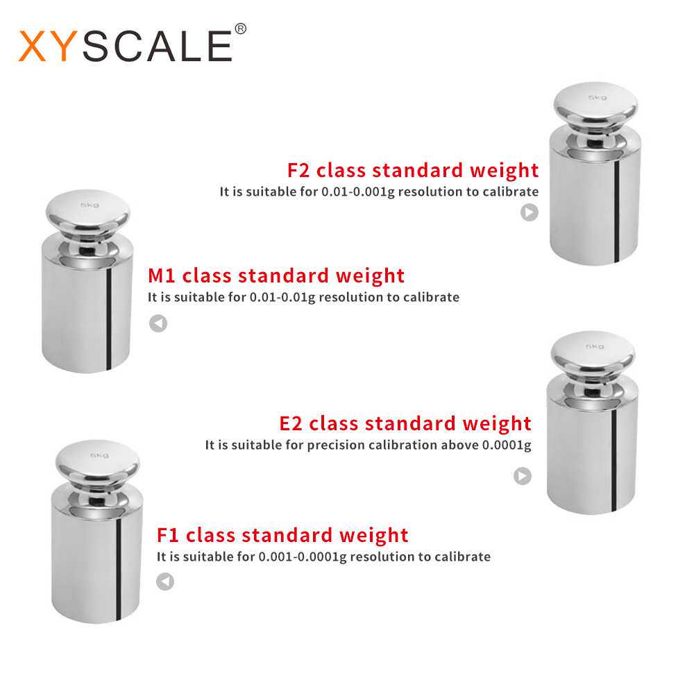 OIML F2 Calibration mass weight set stainless steel balance