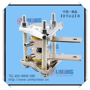 SS12水冷单管散热器 500A二极管、可控硅用水冷散热器