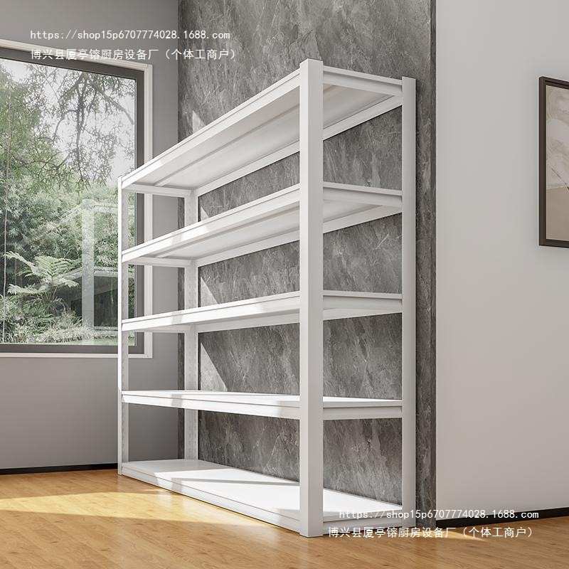 仓库货架多层落地置物家用阳台储藏室收纳架角钢商用超市展示铁架