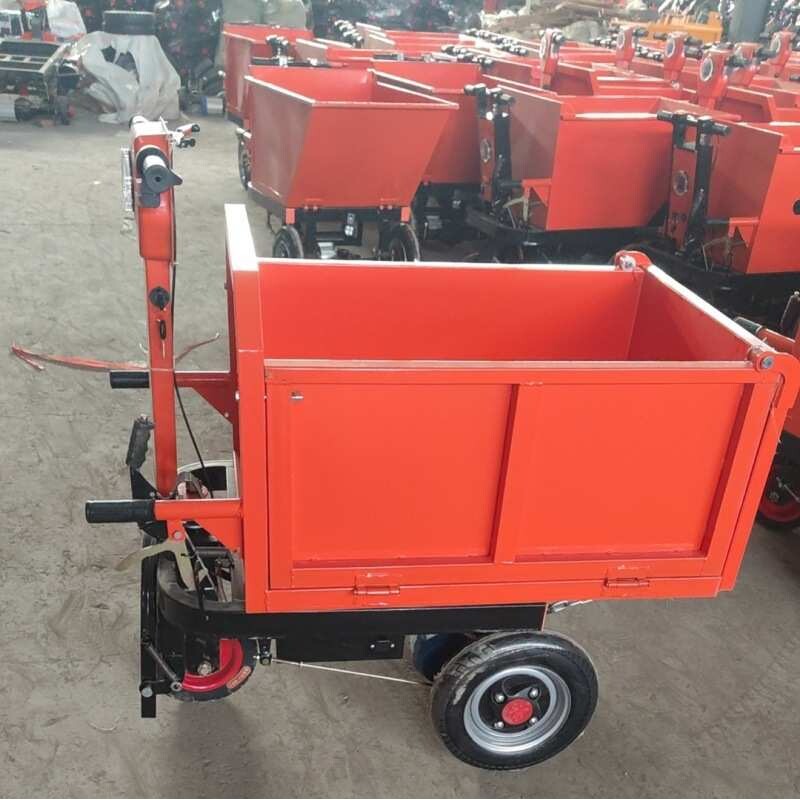 工程电动三轮车 建筑工地拉灰车 手推电动翻斗车工地农用