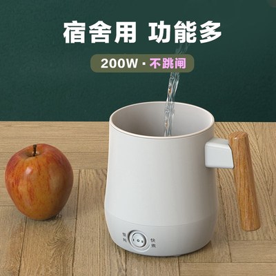烧水壶小型宿舍mini小功率200w电热水壶300W低功率寝室电炖杯
