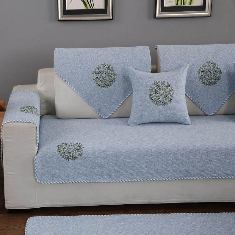 棉纱四季通用沙发垫布艺靠背扶手巾秋季棉麻单人坐垫子套罩,居家布艺,沙发垫,淘宝优惠券,粉丝福利购,淘宝优惠卷