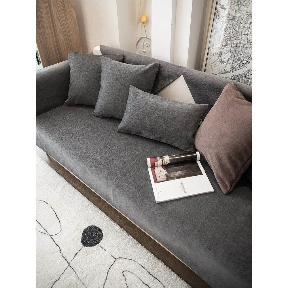 高档纯色四季通用沙发垫耐脏布艺防滑坐垫盖布北欧简约套罩巾定做,居家布艺,沙发垫,淘宝优惠券,粉丝福利购,淘宝优惠卷