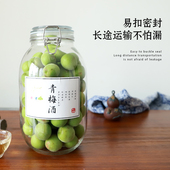 泡酒酒瓶青梅酒果酒瓶家用酿酒罐玻璃装 酒酒罐子收藏密封空瓶