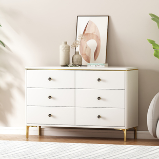 轻奢五斗柜带门木简约现代客厅电视柜子卧室斗柜储物柜抽屉收纳柜