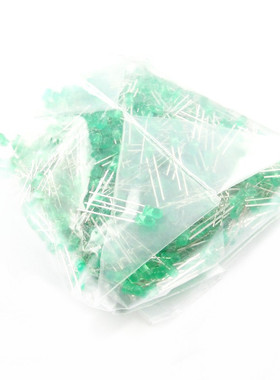 【MT】LED灯 绿发绿灯 发光管 3MM 发光二极管 1000只28元 绿色