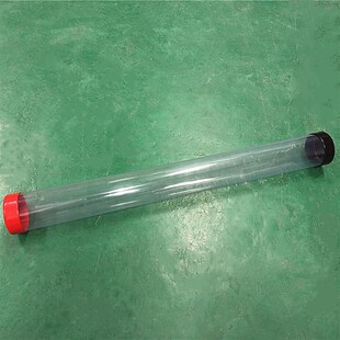 UPVC透明硬管泥沙采样管泥土采集透明管钻机专用管道38mm65mm管子