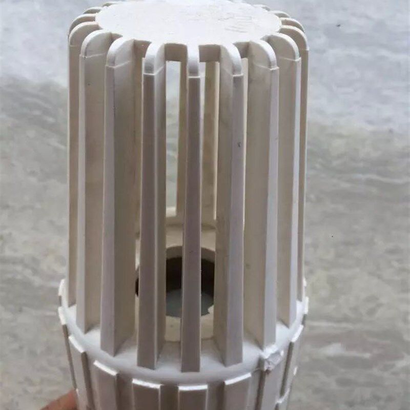 pvc底阀 花篮头 水泵阀门 止回式 32 50 110 160 1寸2寸4寸6寸8寸图片