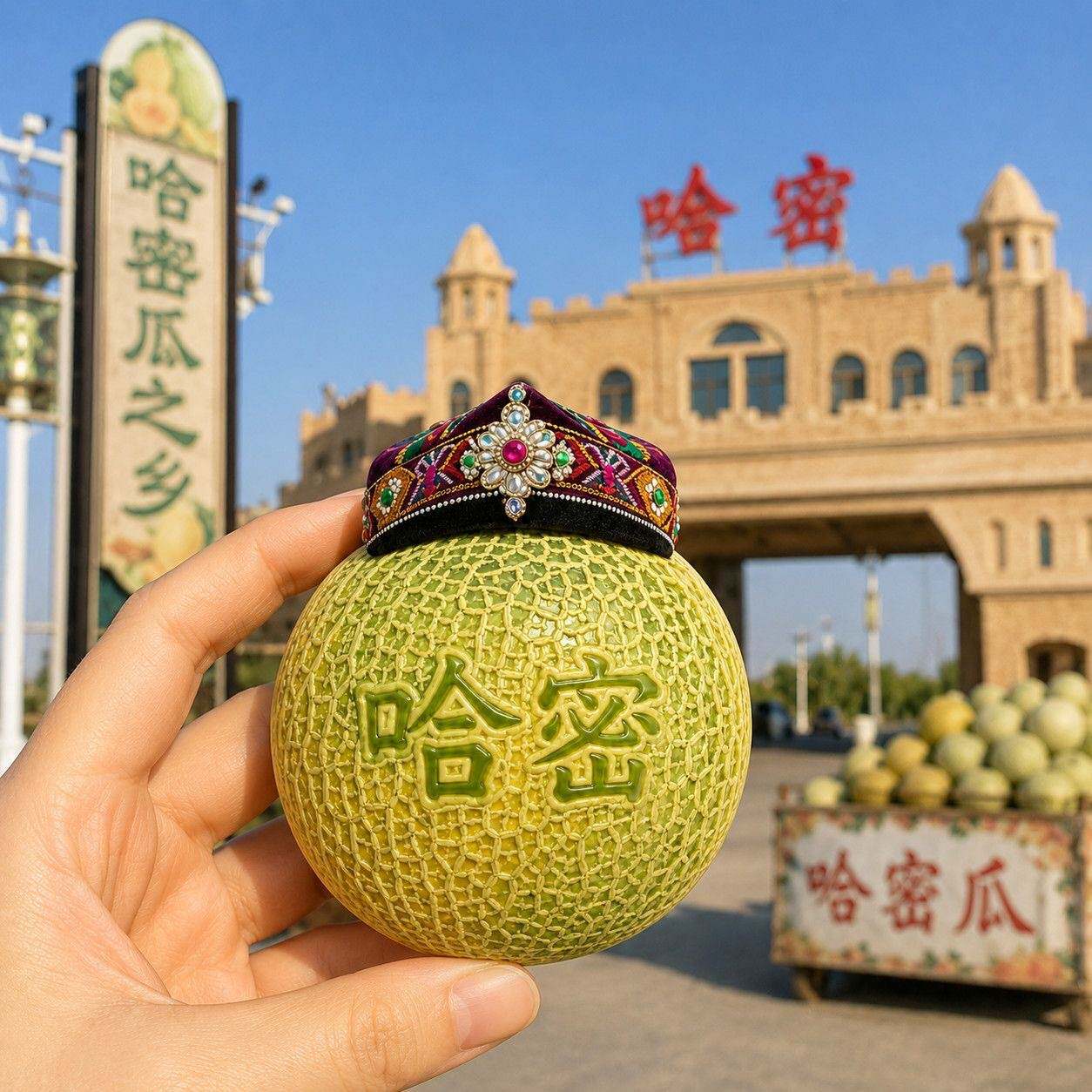 新疆可爱的小羊冰箱贴立体磁性贴旅行伴手礼礼物家居装饰贴