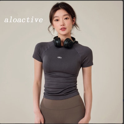 ALOACTIVE瑜伽上衣女修身显瘦