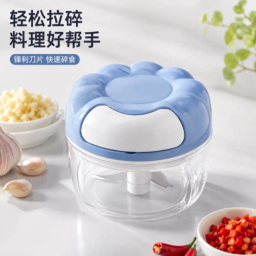 迷你手动蒜蓉捣碎机蒜泥神器