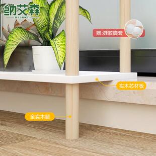 阳台花架窗台加宽延伸板高低脚置物架多层延伸架窗边窄长架夹缝架