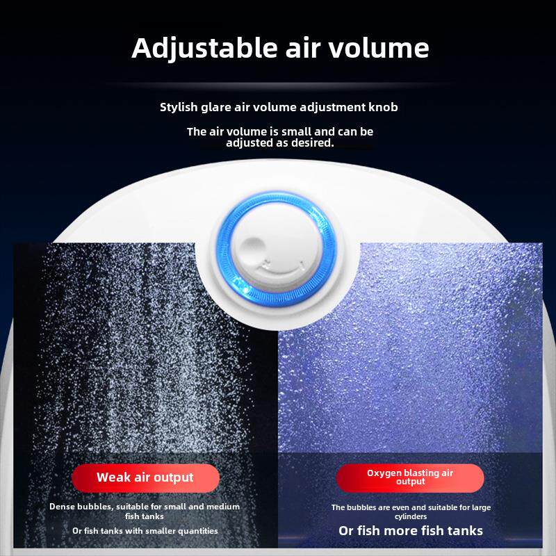 氧气泵鱼缸超静音小型氧气泵家用制氧机大功率氧合养鱼氧气泵