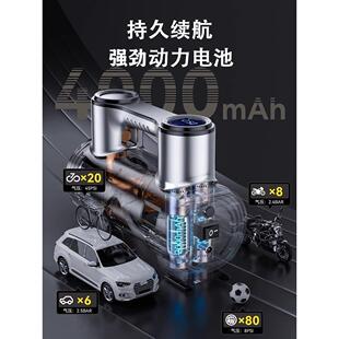 指南车车载充气泵汽车用电动轮胎无线打气筒小轿车便携式高压充气