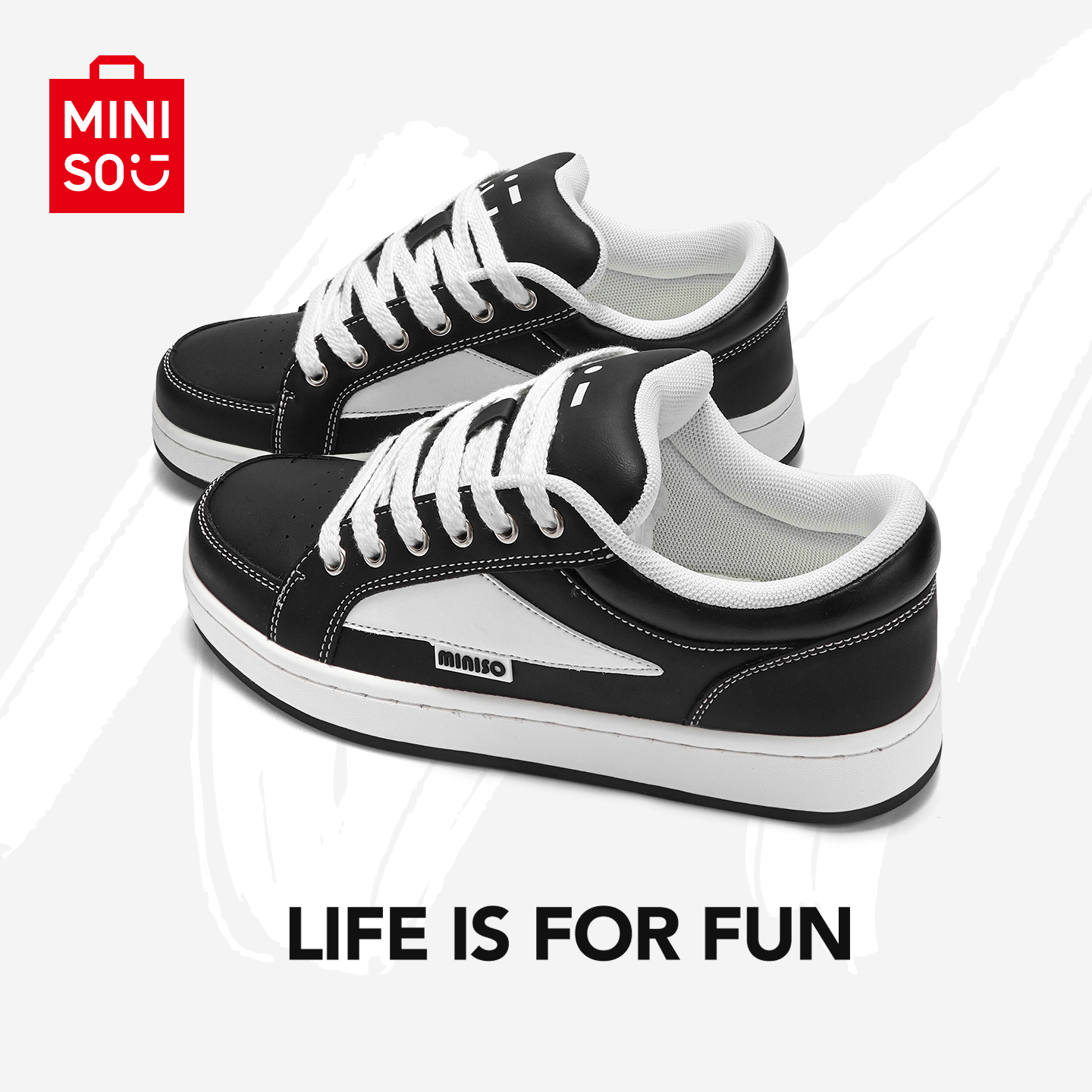 名创优品ro美式高街复古板鞋子男女秋季2025新款运动休闲情侣潮鞋