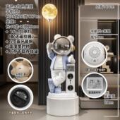 小爱同学智能音响太空人客厅大型落地摆件楼梯下造景店铺门口装 饰