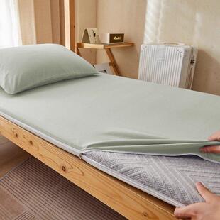 学生宿舍床垫套90x190全包拉炼单人住校专用床笠床垫保护罩90x200