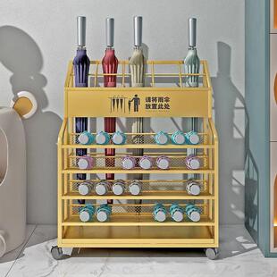 雨伞收纳层架入户雨伞桶酒店大堂样品屋展示中心商用大容量雨伞存