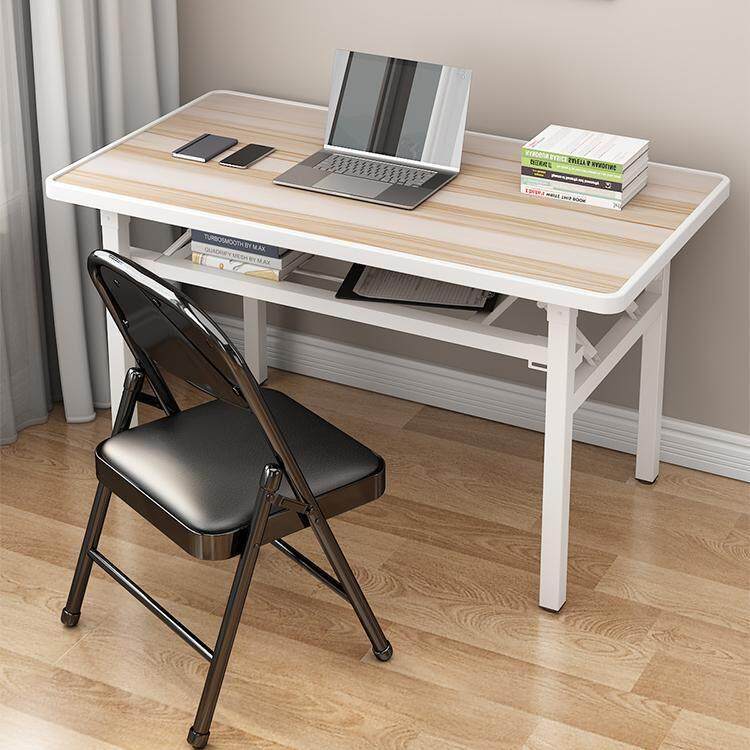 可折叠办公会议电脑桌简易餐桌家用卧室书桌美甲桌培训桌租房桌子