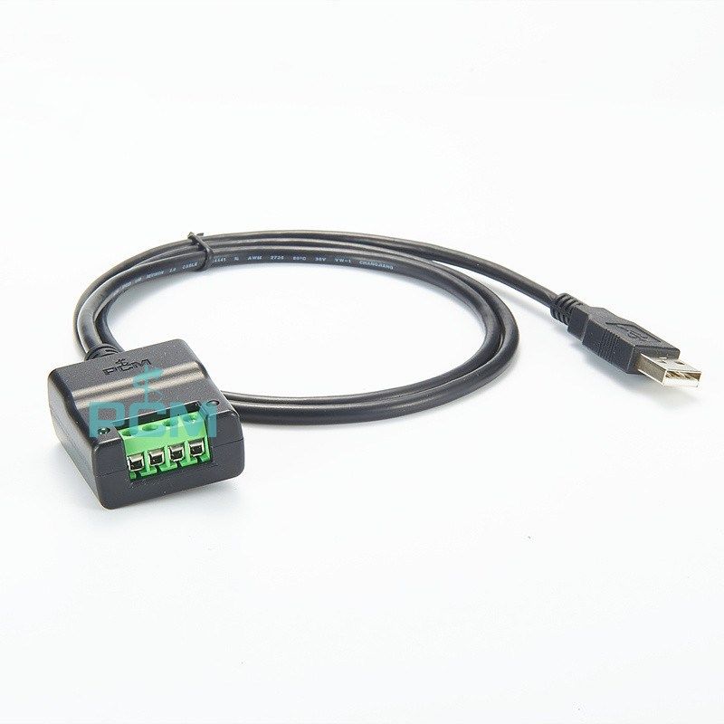 USB转RS485/422/232串口线带接线端子免焊通讯模块串口转换器接头