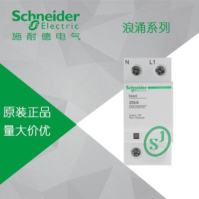 原装正品 施耐德防雷器 浪涌保护器 1P+N 65KA EA9L659F230
