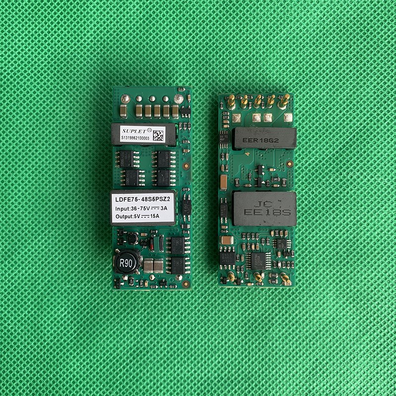 全新雷能 SUPLET LDFE75-48S5PSZ2 48V转5V 15A 隔离电源模块