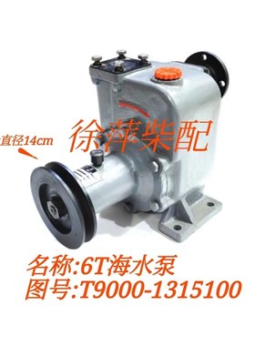 T9000-1315100水泵总成6T海水泵YC6T发动机代码A89大流量船电专用