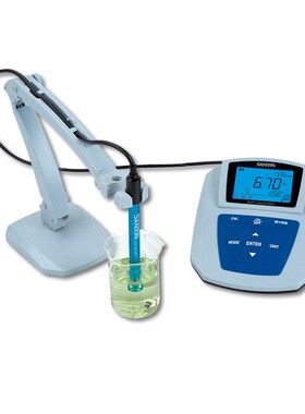 上海三信 MP511pH计 602万向电极架 201T-M电极 pH4.00 6.86 9.18