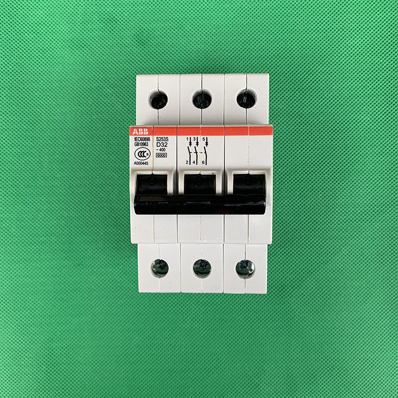 二手拆机 ABB S253S D32 3P 32A 微型断路器 空气开关