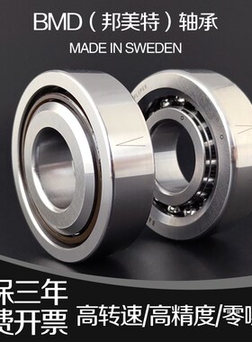 瑞典BMD进口滚珠丝杠轴承7602017 760203TN/P4/P2/尺寸:17*40*12